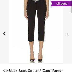 3 pairs of the limited dress capris